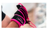 Fitness handschoen dames legend grip roze maat M