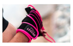 Fitness handschoen dames legend grip roze maat S