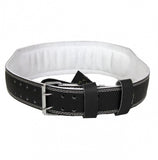 Fitness riem zwart leder legend maat XL