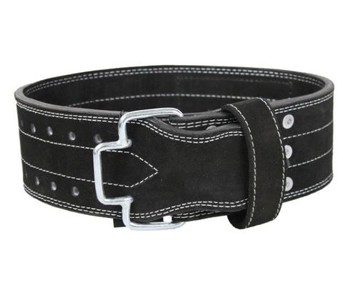 Power lifting fitness riem leder legend - maat: xl