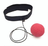 Reflex headband zwart/rood