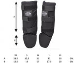 scheenbeschermers Fast unisex zwart maat 3XS