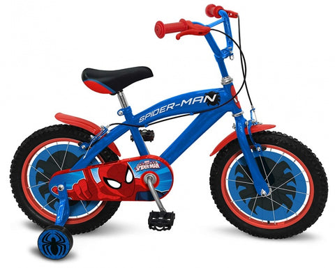 Spider-Man 16 Inch 26 cm Jongens Knijprem Blauw/Rood