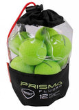 golfballen Prisma Flouro synthetisch lime 12 stuks