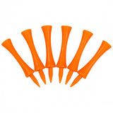 golfteeset Graduated 7 cm oranje 20 stuks