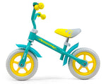 loopfiets Dragon 10 Inch Junior Mintgroen/Geel
