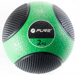 medicine Ball 2 kg groen/zwart