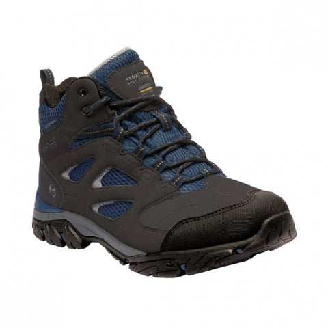 Holcombe IEP mid wandelschoenen dames zwart/blauw mt 37
