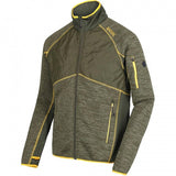 Robson Hybrid fleecevest heren groen maat L