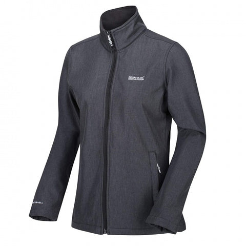 softshell jack Carby dames grijs maat XXS