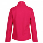 softshell jack Carby dames roze maat 4XL