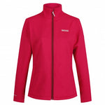 softshell jack Carby dames roze maat 4XL