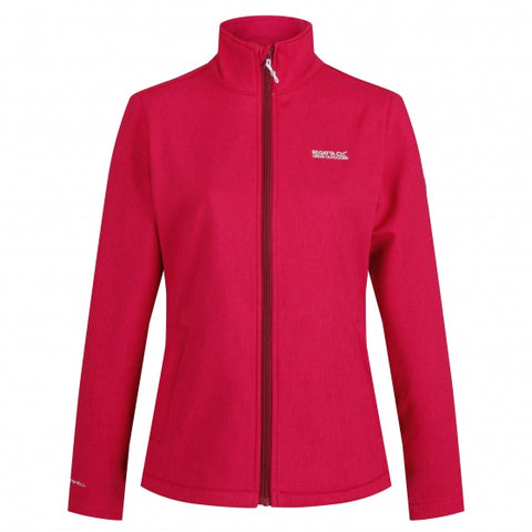 softshell jack Carby dames roze maat 4XL