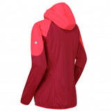 Softshell jack Tarvos III dames neon roze/ donker cerise maat 38