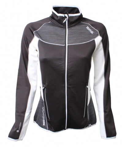 softshell jack Yare dames zwart maat XL