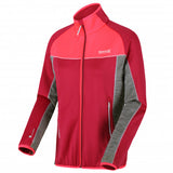 softshell jack Yare II dames neon roze/ cerise mt 38