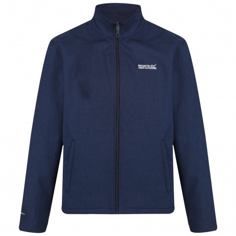 softshell jas Carby heren blauw maat 3XL