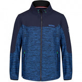 softshell jas Sender blauw heren maat M