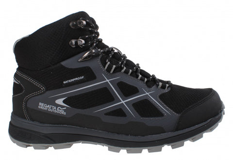wandelschoenen Kota heren zwart/grijs maat 46