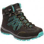 wandelschoenen Samaris dames zwart/blauw maat 42