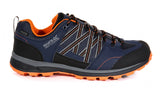 wandelschoenen Samaris Low heren blauw/oranje maat 44