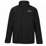 waterdicht jack Hackber II heren zwart maat L