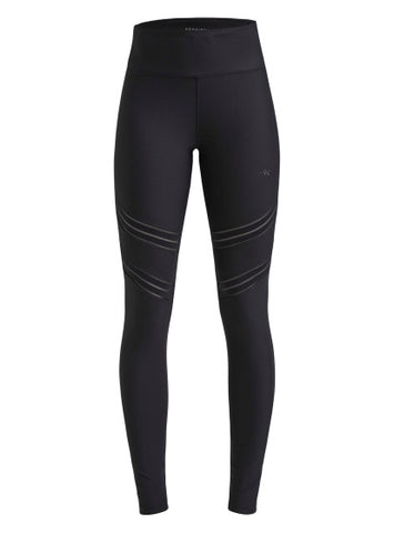 sportlegging Elevate Striped dames zwart maat S