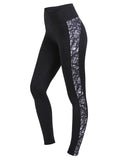 sportlegging Flattering Block dames Sketch zwart/grijs maat XXL