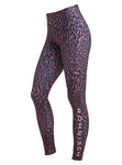 Sportlegging flattering printed dames roze maat xl