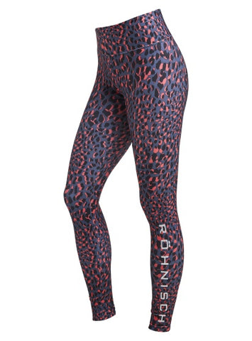 Sportlegging flattering printed dames roze maat xl