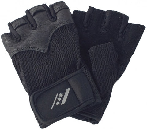 fitness handschoenen unisex zwart maat 9/10