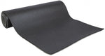 Yogamat 173 x 61 cm 10 mm zwart