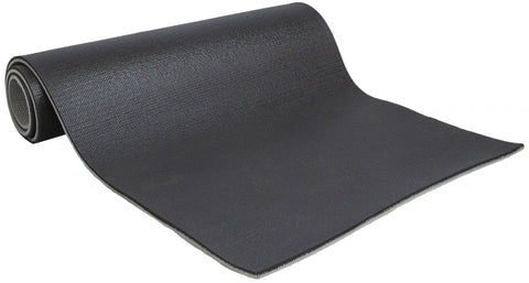 Yogamat 173 x 61 cm 10 mm zwart