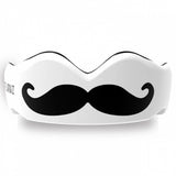 Gebitsbeschermer moustache unisex zwart/wit