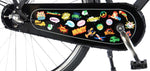 Badges 28 Inch 56 cm Dames Terugtraprem Zwart