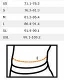 compressieshort met kruisbeschermer zwart maat S