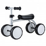 loopfiets Mini Rider Go 8 Inch Junior Zilver