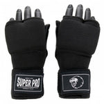 Combat gear binnenhandschoenen met bandage wit maat l