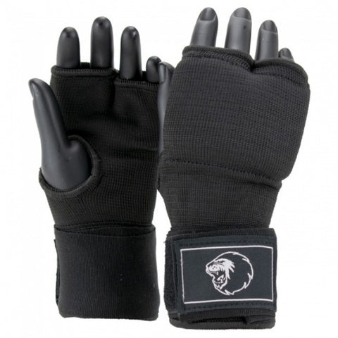 Combat gear binnenhandschoenen met bandage wit maat l