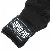 Super Pro Combat gear binnenhandschoenen met bandage wit