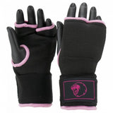 Combat gear binnenhandschoenen met bandage roze maat xxs