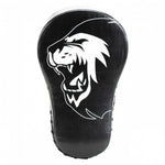 stootkussen langwerpige handpads vechtsport zwart/wit