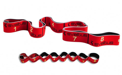 Elastiband 10 kg 90 cm rood + poster