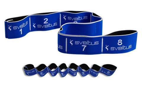 Elastiband 20 kg 90 cm blauw + poster