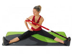 Elastiband 3-intensiteiten 95 cm rood