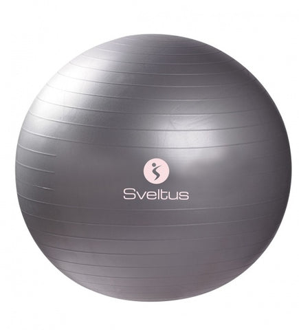 fitnessbal 65 cm grijs in doosje