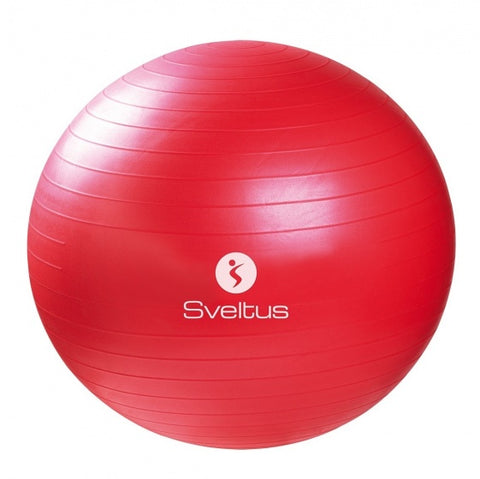 fitnessbal 65 cm rood in doosje