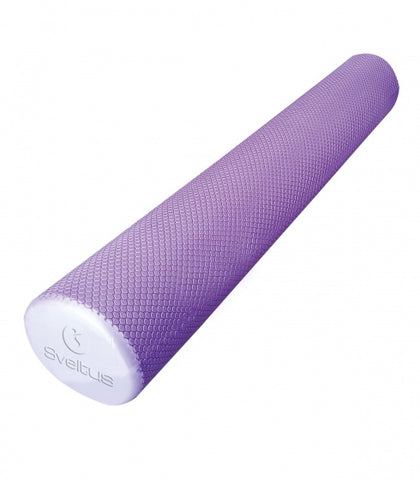 foamroller pilates 90 cm paars