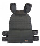 gewichtsvest zwart 2-15 kilo one size