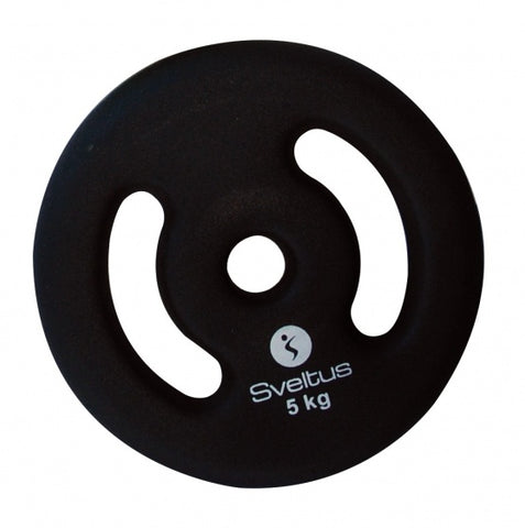 halterschijf zwart 5 kg